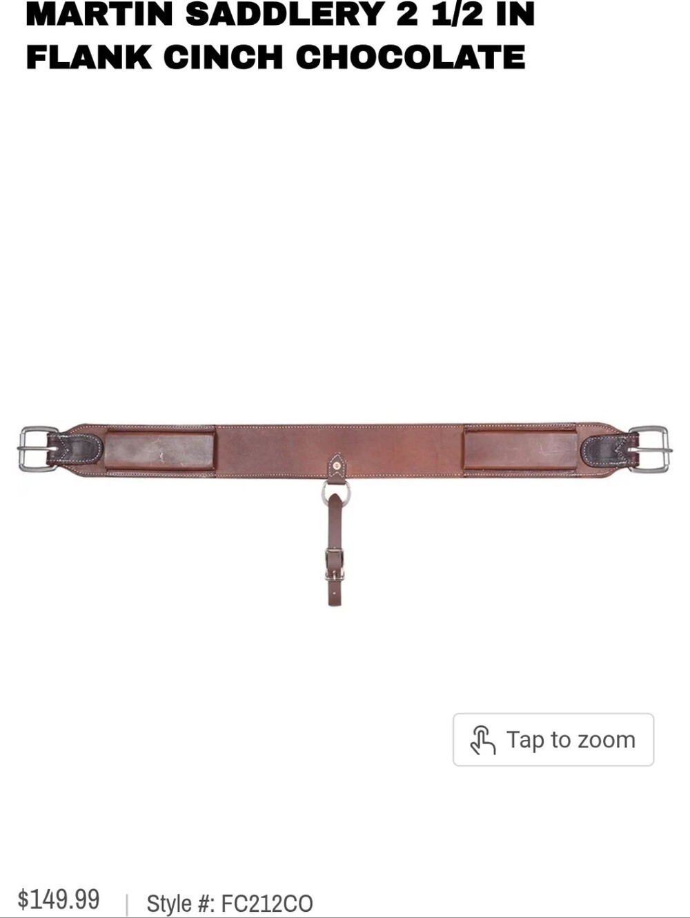 Martin Rear Hind Cinch - Picture 15 of 15